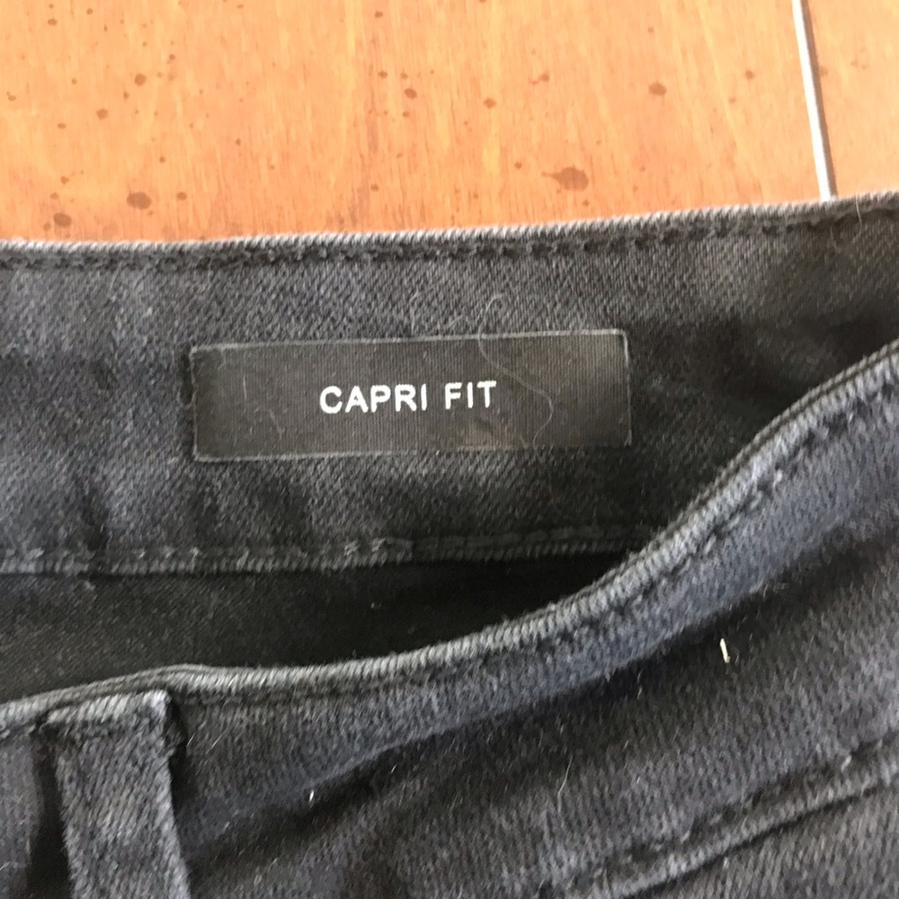 Judy Blue Womens Capri‎ Black Jeans-Size 7/28 - Picture 4 of 9